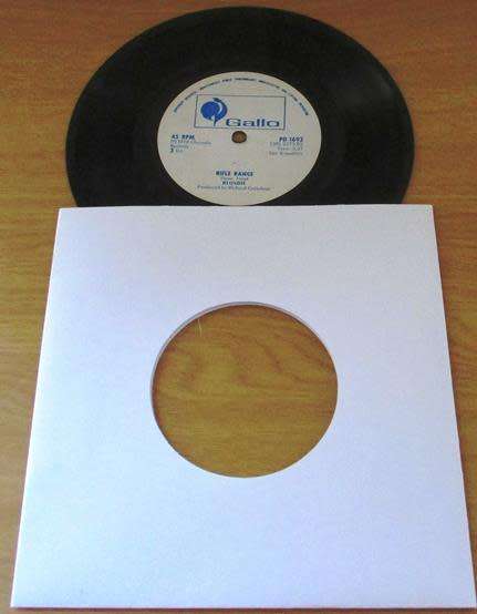 BLONDIE Heart of Glass ZIMBABWEAN 7` Single VINYL Record ZIMBABWE PRESSING