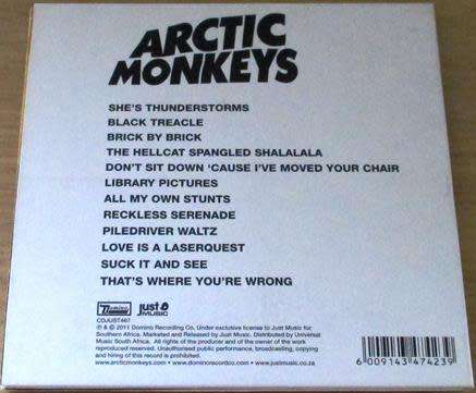 ARCTIC MONKEYS Suck it and See CD [msr]