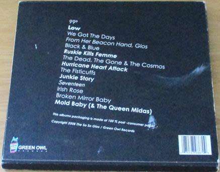 THE SO SO GLOS The So So Glos CD [Shelf Z x 1]
