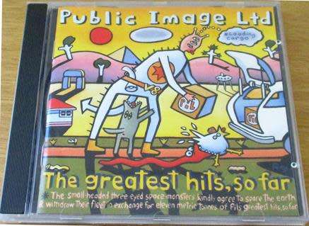 P.I.L. The Greatest Hits so Far CD [Shelf G x 32]