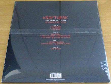 KRAFTWERK The Fairfield Four UK Broadcast 1975 CLEAR 2xLP VINYL Record