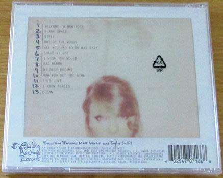 TAYLOR SWIFT 1989 CD [Factory sealed]