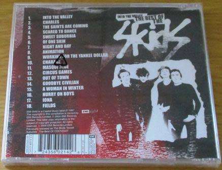 THE SKIDS Into the Valley The Best of The Skids CD IMPORT CD