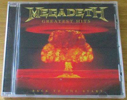 MEGADETH Greatest Hits Back to the Start IMPORT CD