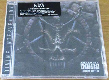 SLAYER Divine Intervention IMPORT CD