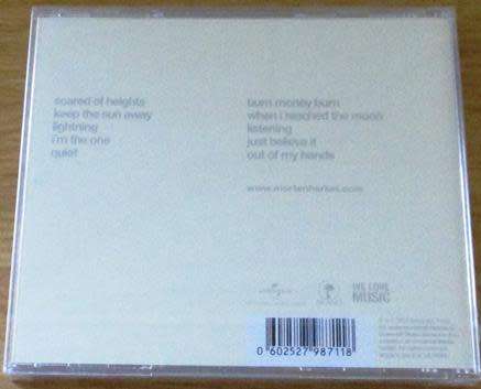 MORTEN HARKET of A-HA Out of my Hands IMPORT CD