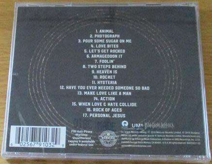 DEF LEPPARD The Story so Far The Best of Def Leppard IMPORT CD