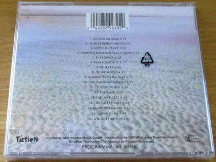 THE CURE Staring at the Sea - The Singles IMPORT CD