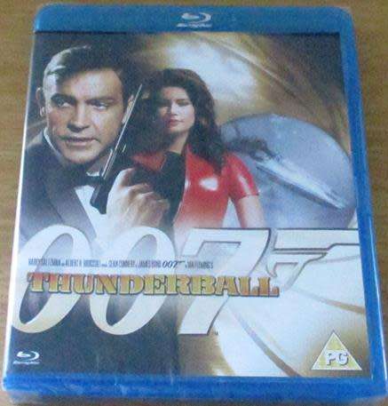 007 THUNDERBALL BLU RAY [Shelf H]