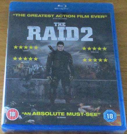 THE RAID 2 BLU RAY [Shelf H]