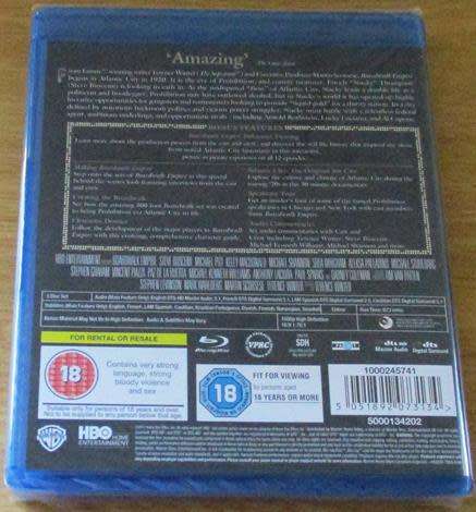 BOARDWALK EMPIRE The Complete First Season BLU RAY [Shelf H]