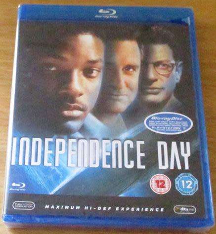 INDEPENDENCE DAY BLU RAY [Shelf H]