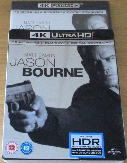 Bourne - Jason Bourne 4K Ultra HD + Blu-Ray  BLU RAY [H]