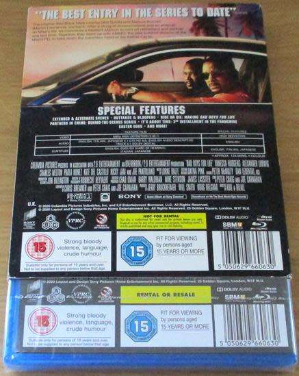 BAD BOYS FOR LIFE BLU RAY [H]