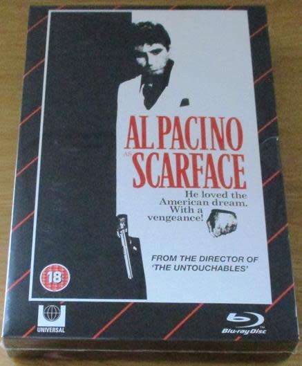 SCARFACE Limited Edition VHS Collection + BLU RAY [Shelf H]