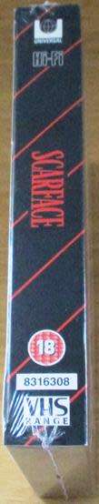 SCARFACE Limited Edition VHS Collection + BLU RAY [Shelf H]