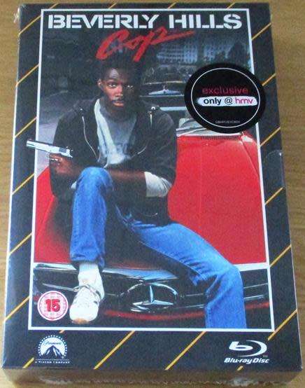 BEVERLY HILLS COP Limited Edition VHS Collection + BLU RAY [Shelf H]