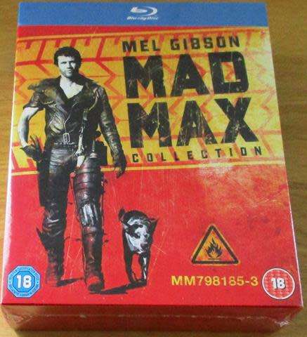 MAD MAX 3 MOVIE COLLECTION BLU RAY BOX SET [Shelf H]