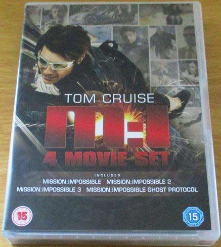 MISSION IMPOSSIBLE 4 Movie Set DVD BOX SET Tom Cruise [Shelf H]
