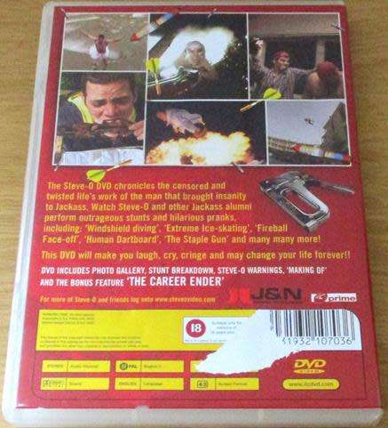 STEVE-O Don`t Try This at Home DVD [BBox 2]