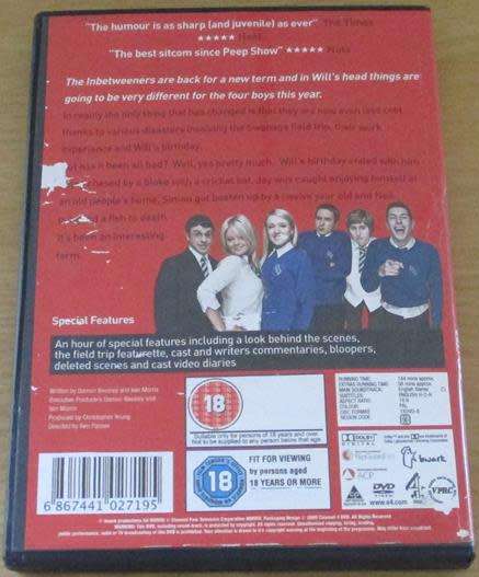 CLEARANCE SALE: THE INBETWEENERS  Series 2 DVD [DVD BBOX 2]
