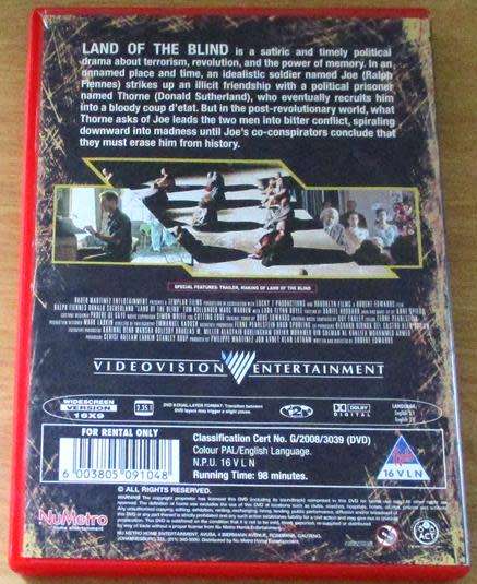 CLEARANCE SALE: LAND OF THE BLIND DVD [DVD BBOX 2]