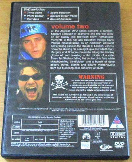 CLEARANCE SALE: JACKASS Volume 2 DVD [DVD BBOX 2]