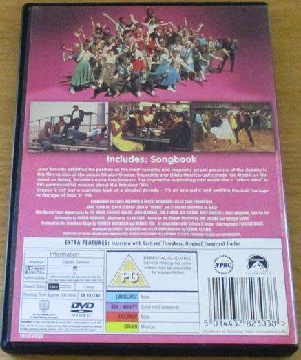 CLEARANCE SALE: GREASE DVD [DVD BBOX 2]