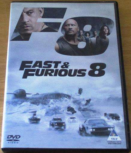 CLEARANCE SALE: FAST & FURIOUS 8 Vin Diesel [DVD BBOX 4]