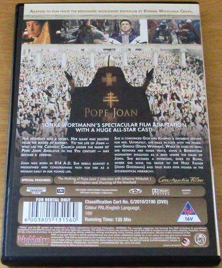 CLEARANCE SALE: POPE JOAN DVD [DVD BBOX 4]