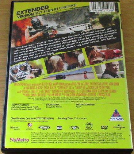 CLEARANCE SALE: SAVAGES DVD [DVD BBOX 5]