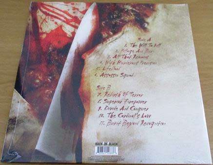 MALEVOLENT CREATION The Will to Kill CLEAR COLOURED LP Vinyl Record