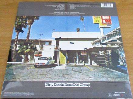 AC/DC Dirty Deeds Done Dirt Cheap Ltd Edition GOLD Coloured LP VINYL Record