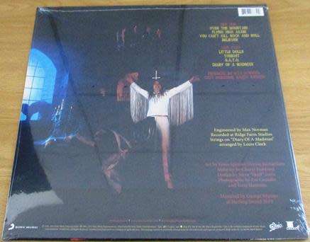 OZZY OSBOURNE Diary Of A Madman LP VINYL Record