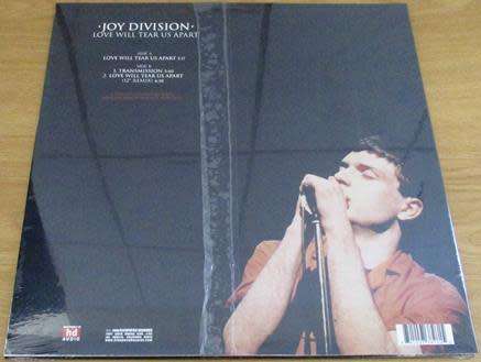 JOY DIVISION Love Will Tears Us Apart 12 Maxi Single VINYL Record