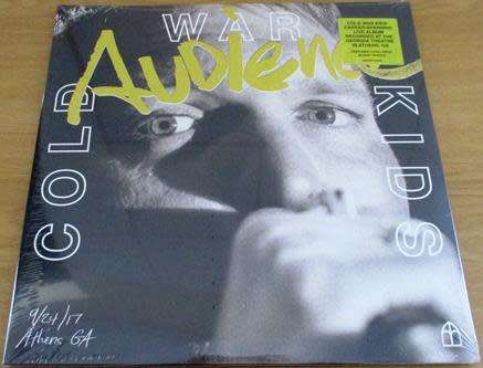 COLD WAR KIDS Audience 2xLP VINYL Record
