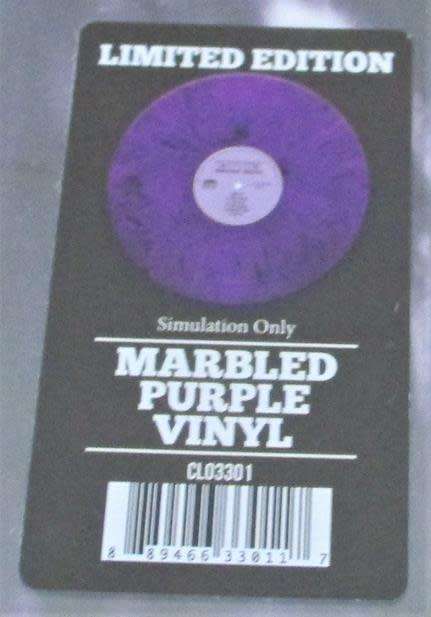 SWITCHBLADE SYMPHONY Serpentine Gallery Ltd Ed. PURPLE MARBLED LP VINYL