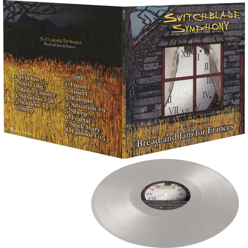 SWITCHBLADE SYMPHONY Bread And Jam For Frances Ltd Edition SILVER Color LP VINYL Record