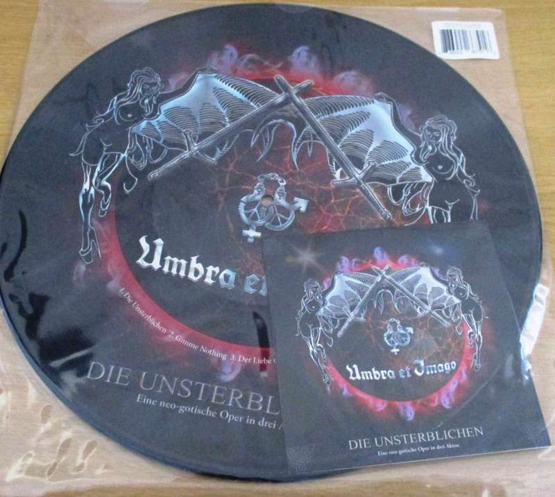 UMBRA ET IMAGO Die Unsterblichen PICTURE DISC VINYL Record + CD