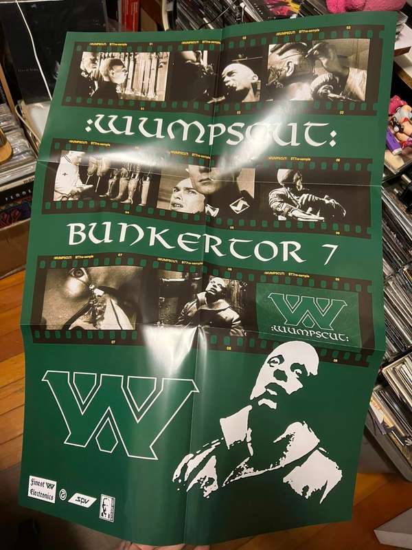 WUMPSCUT Bunkertor 7 Gatefold Vinyl Record + A1 POSTER