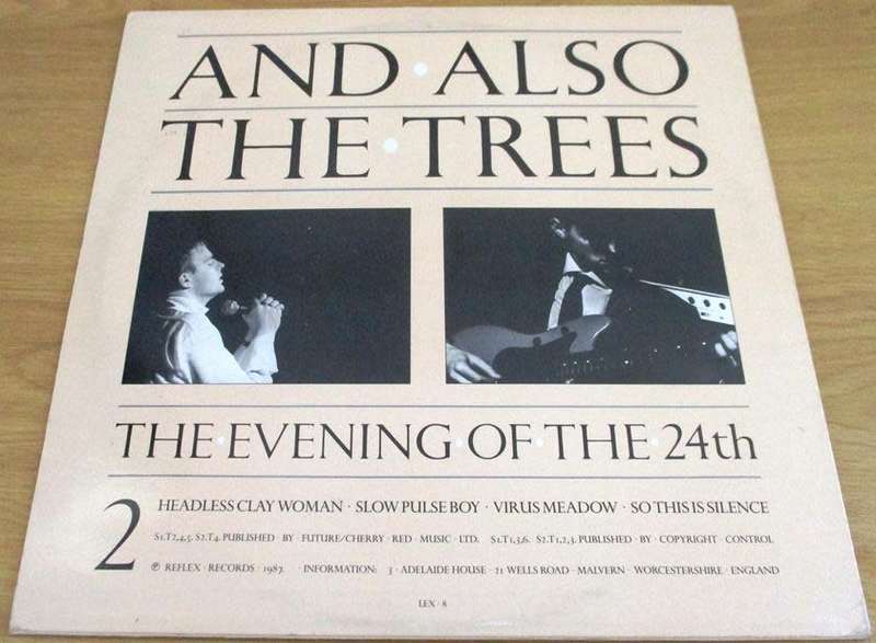 AND ALSO THE TREES The Evening Of The 24th VINYL LP Record