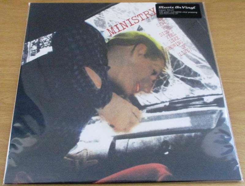 MINISTRY In Case You Didnt Feel Like Showing Up (Live) VINYL RECORD