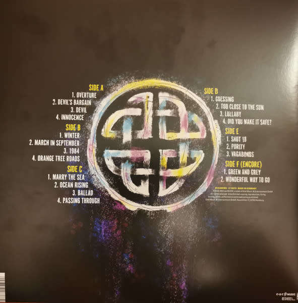 NEW MODEL ARMY Sinfonia European Pressing DVD + 3xLP VINYL Record