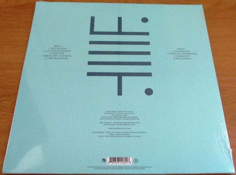 PETER HOOK & THE LIGHT Movement Tour 2013 Live In Dublin BLUE VINYL Record [Joy Divison/New Order]