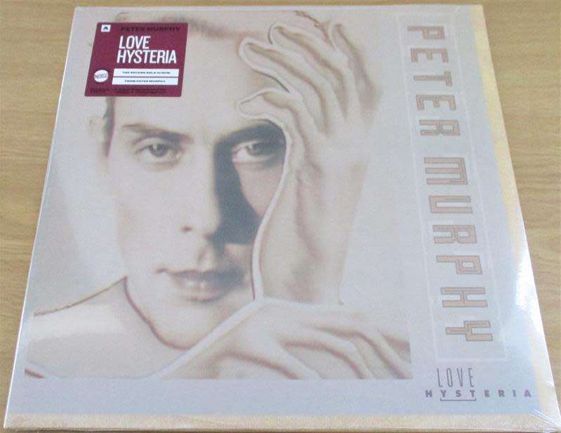 PETER MURPHY Love Hysteria INDIGO Colored VINYL Record [Bauhaus]