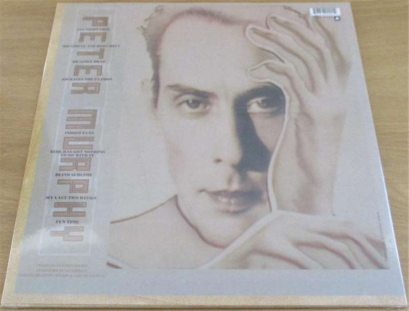 PETER MURPHY Love Hysteria INDIGO Colored VINYL Record [Bauhaus]