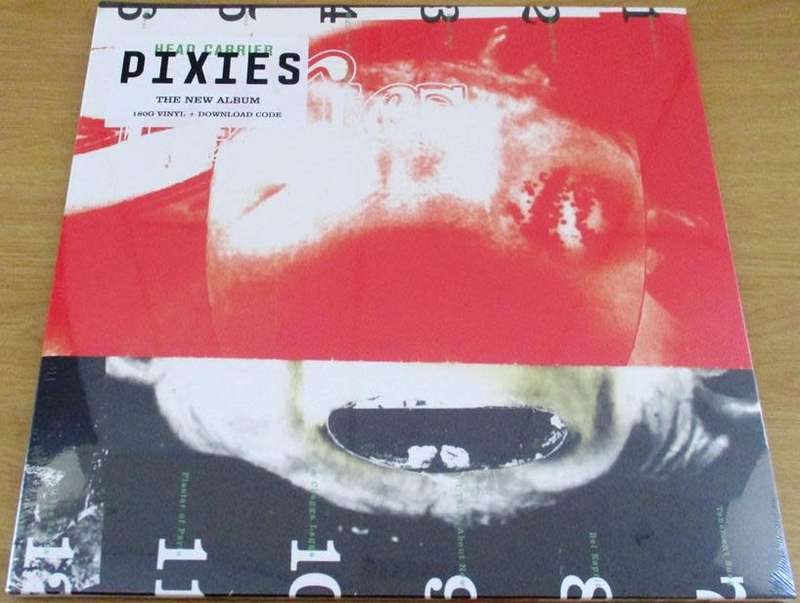 PIXIES Head Carrier VINYL RECORD