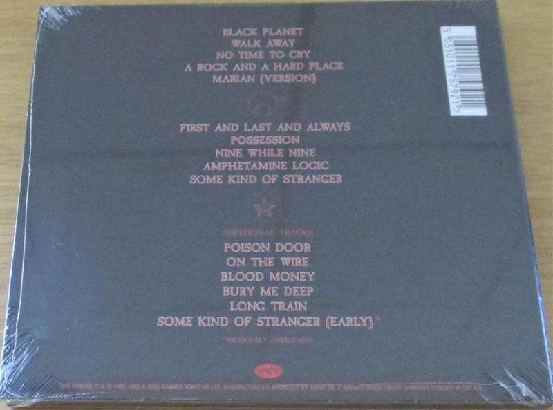 THE SISTERS OF MERCY First And Last And Always Digipak CD  [with xtra bonus tracks]