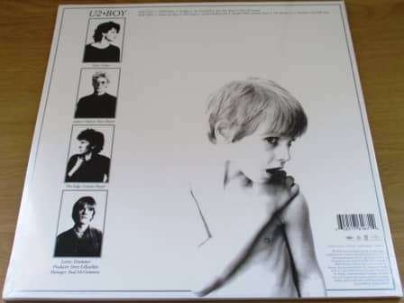 U2 Boy 2008 European Pressing VINYL RECORD