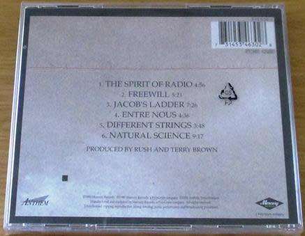 RUSH Permanent Waves [The Rush Remasters] CD